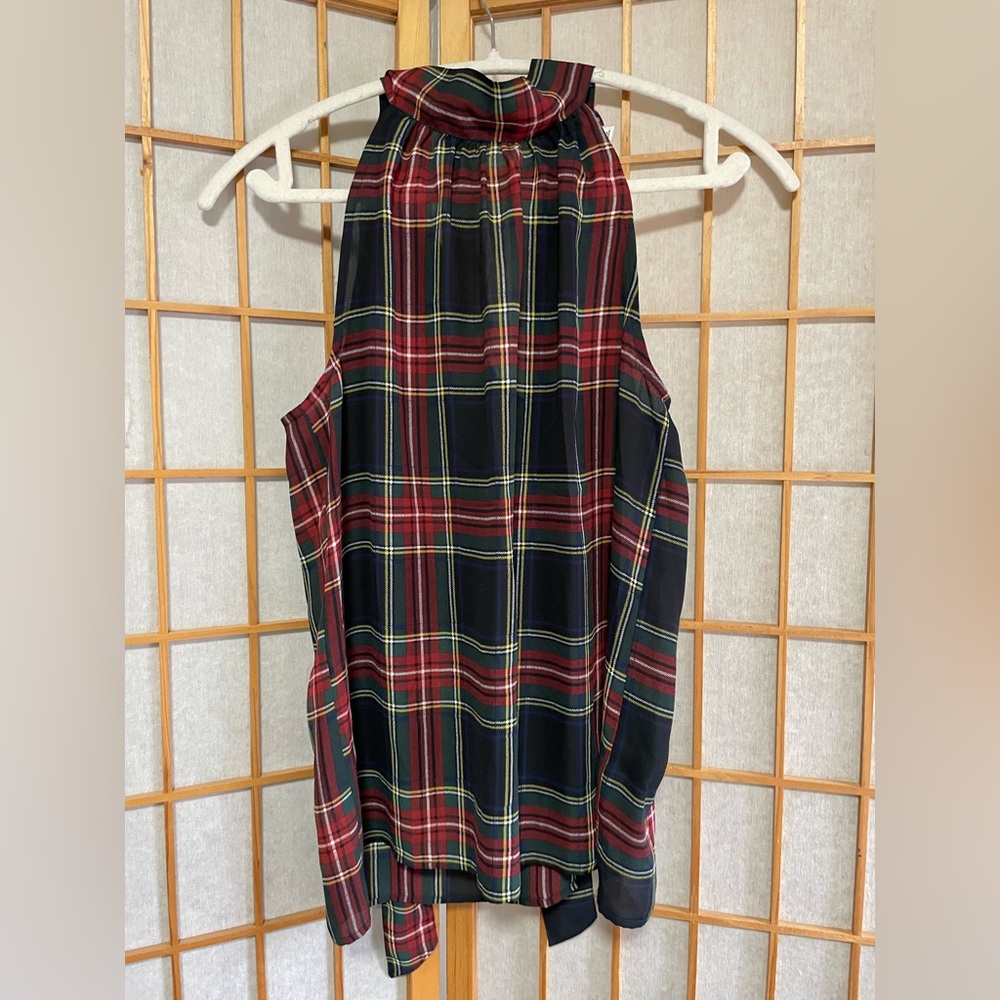 J. Crew High Neck Halter Top Stewart
Chiffon